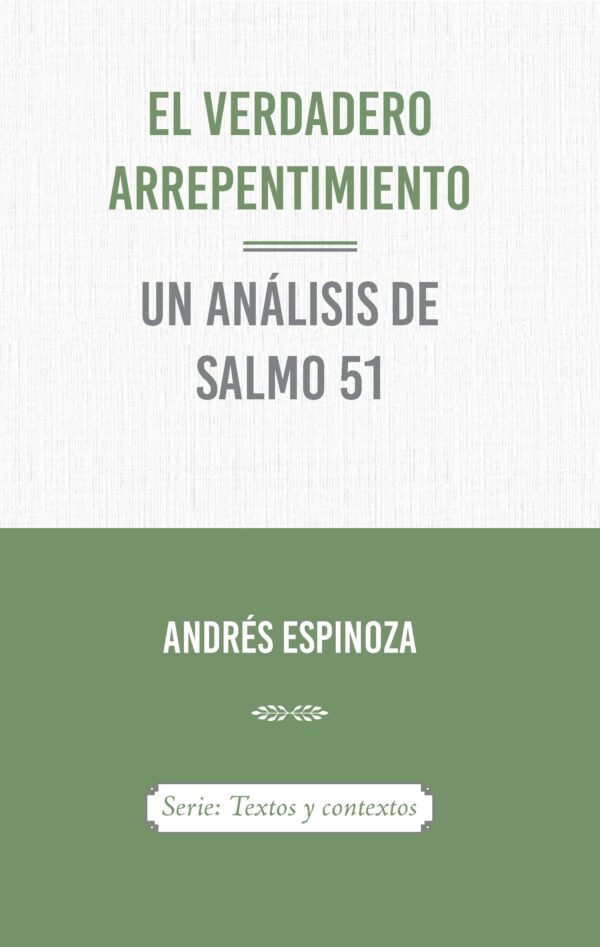 El Verdadero Arrepentimiento